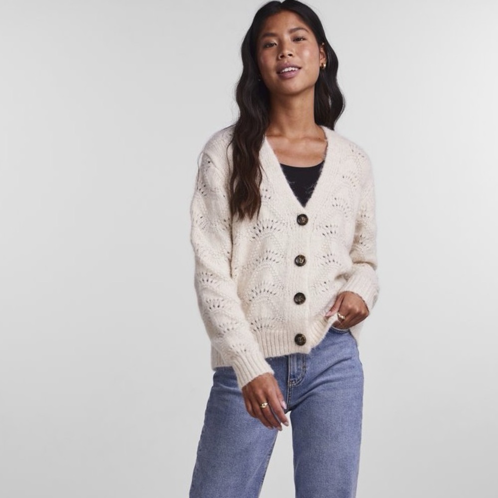 Pieces Bibi Knit Cardigan - Picture 2 of 9